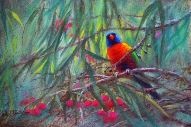 You are currently viewing Artist Linda Finch introduces us to ‘A Colourful Character.