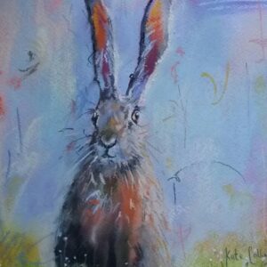 Sunset Hare by Kate Collins