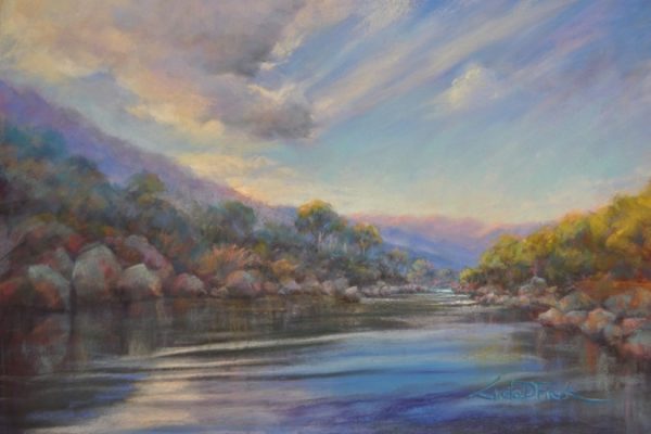 Landscape Painting in Pastels By Linda Finch
